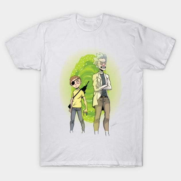 Evil Rick and morty T-Shirt-TOZ
